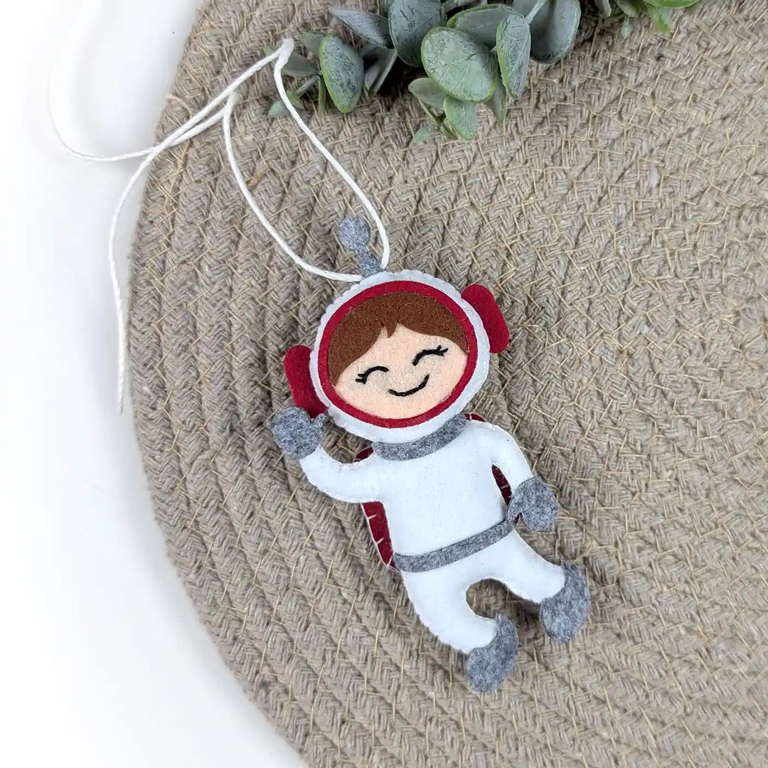 Handmade Astronaut Doll Felt Hanging For Kids