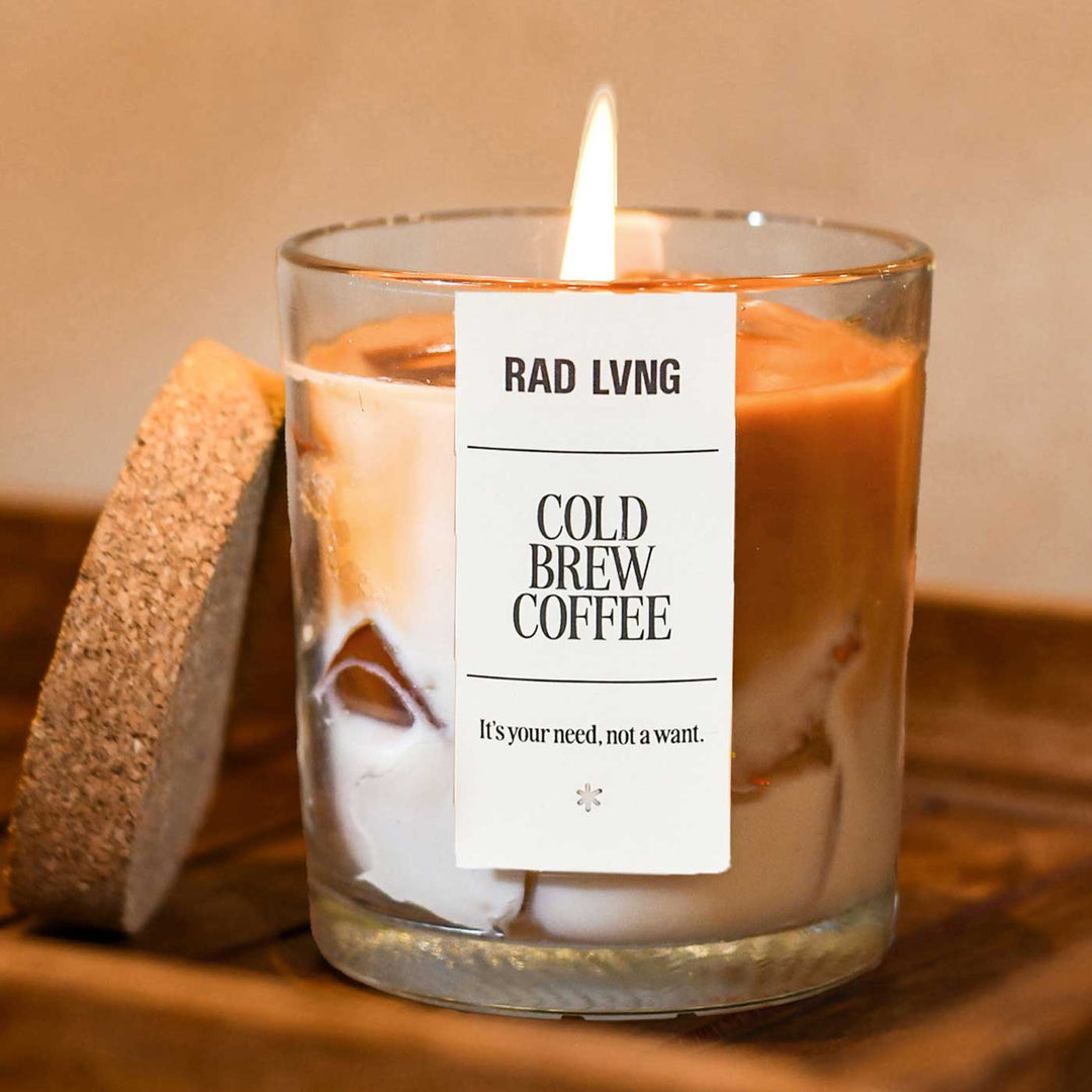 Hand Poured Cold Brew Coffee OG Scented Soy Wax Candle