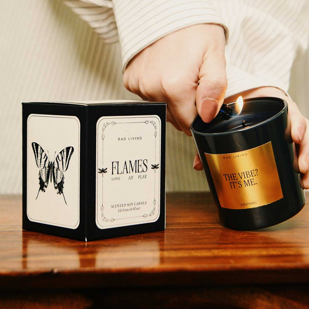 Hand Poured The Vibe? It’s Me, Sunlit Neroli Scented Soy Wax Candle