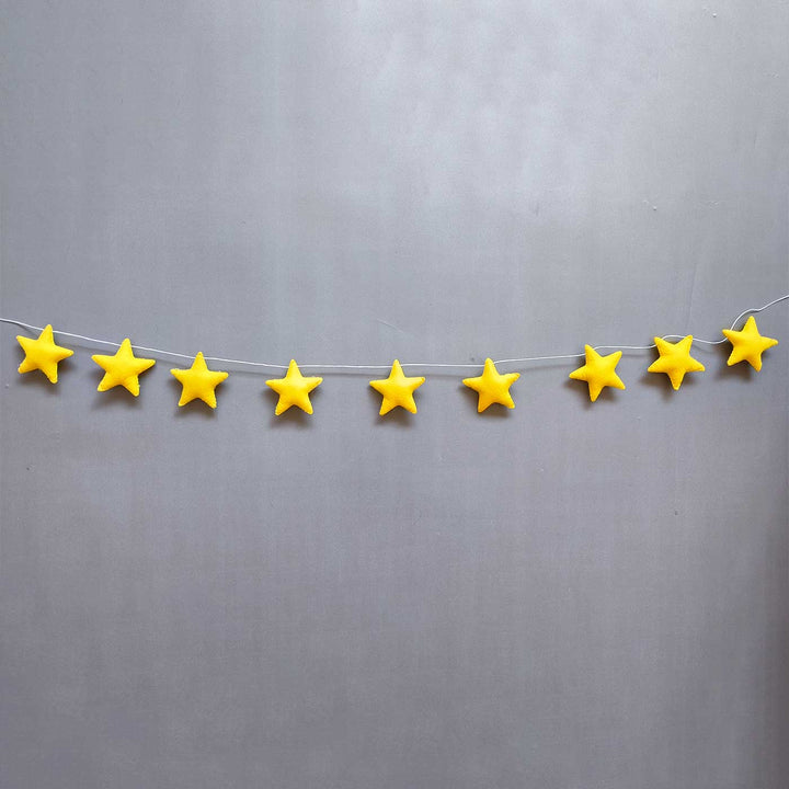 Handmade Stars Theme Felt Bunting For Kids
