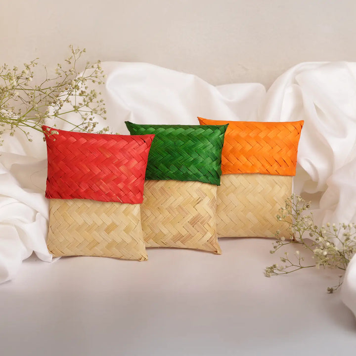 4 Inch | Handmade Bamboo Gifting Pouch | Set Of 3