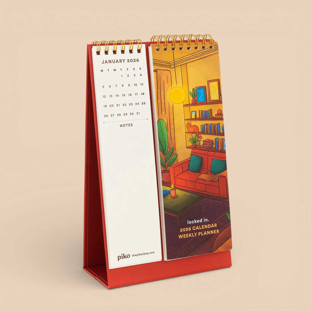 Cozy Room Calendar With Daily Planner