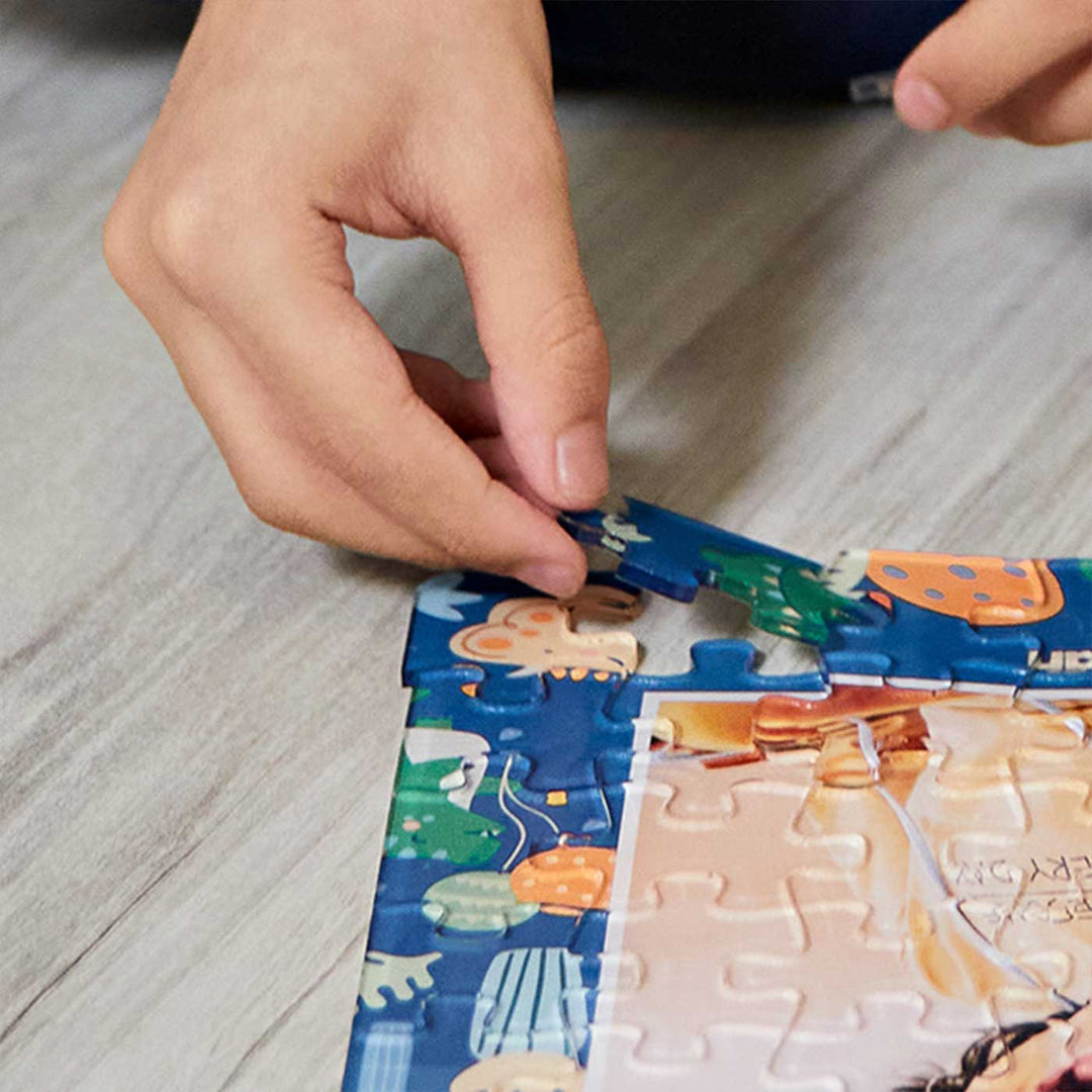 Photo Personalized Paw Party Theme Acrylic Puzzle