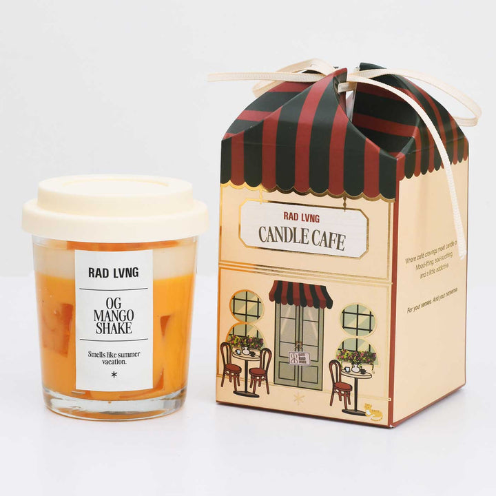Hand Poured OG Mango Shake Petite Scented Soy Wax Candle