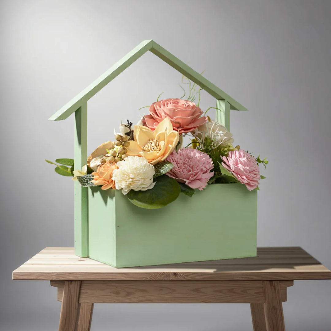 Handmade Sukunat Shola Flower Centerpiece