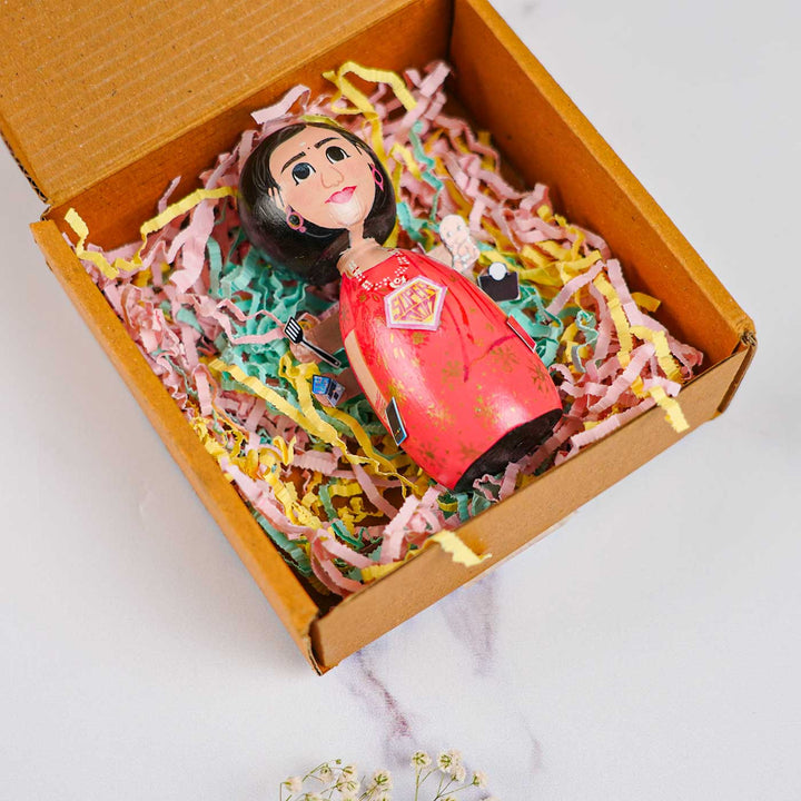 Photo Personalized Wooden Peggy Doll