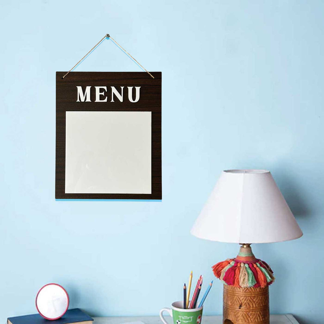 Handmade Small Wooden Menu Board