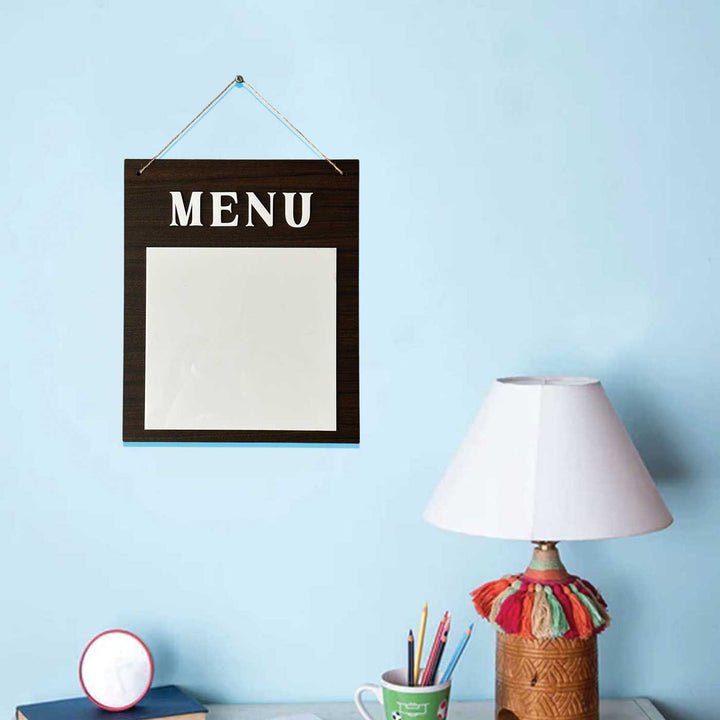 Handmade Small Wooden Menu Board