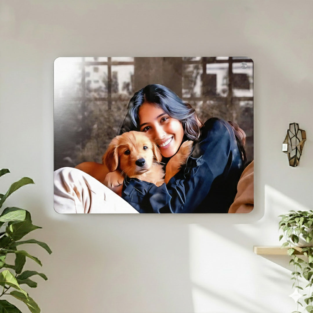 Printed Metal Photo Poster | Premium Gifting