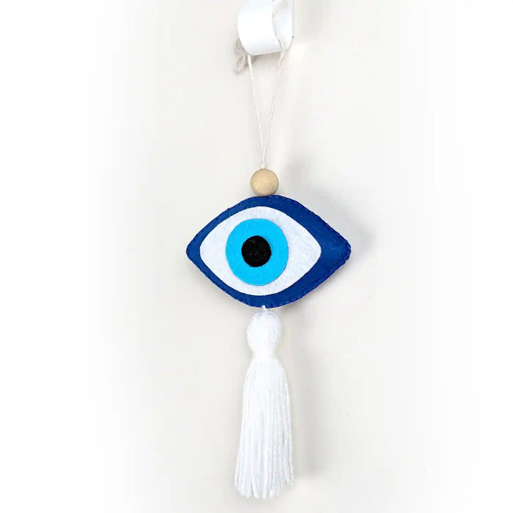 Handmade Evil Eye Felt Hanging For Kids