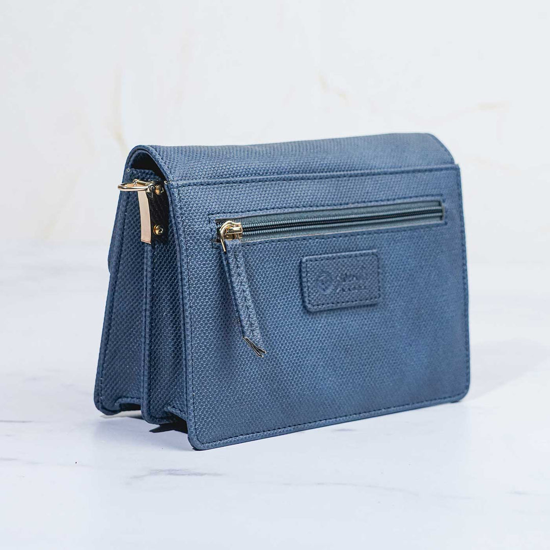 Personalized Faux Leather Sling Bag With Changeable Straps