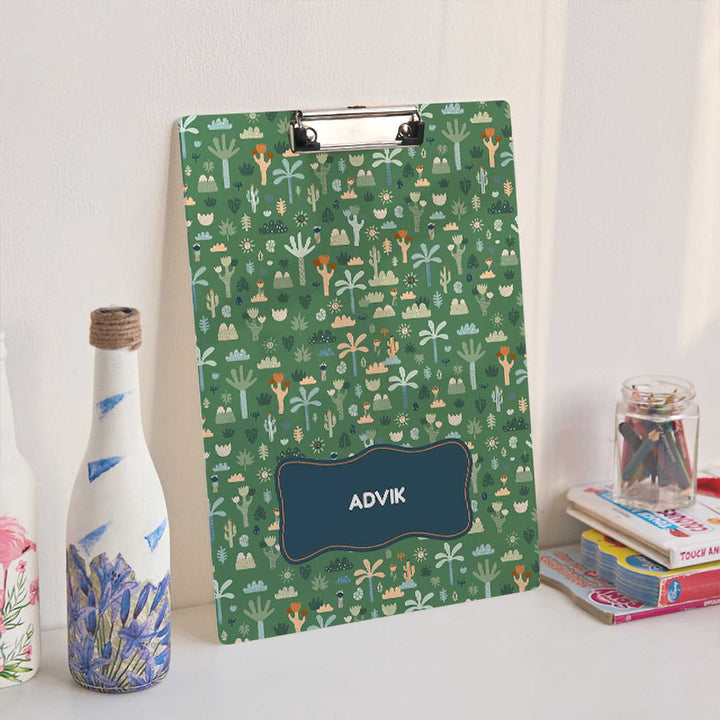 Personalized Nature & I Theme Acrylic Clipboard