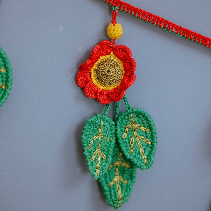 63 In | Handmade Crochet Bagiya Cotton Toran
