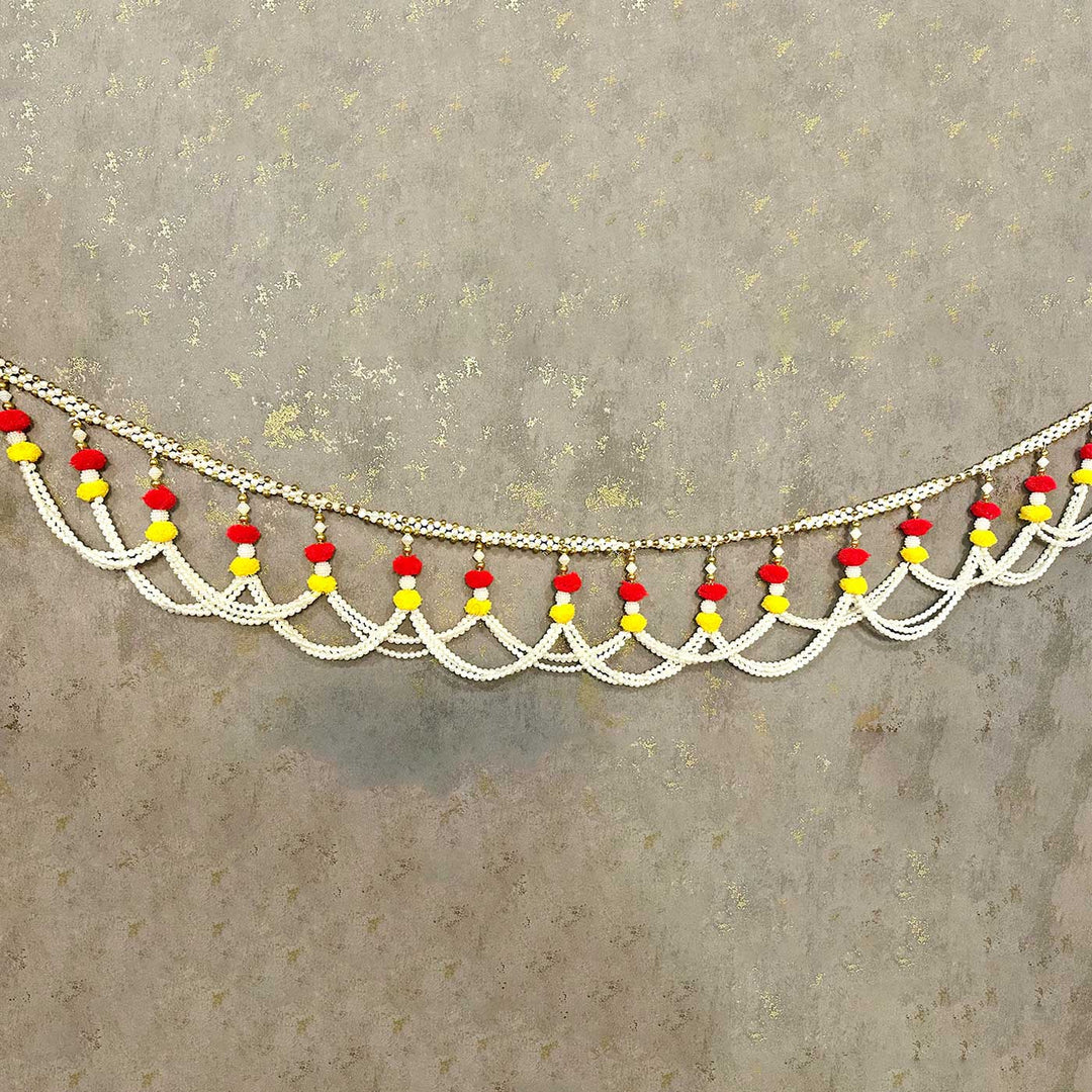 47 In | Handmade Mala Design Pearl Toran