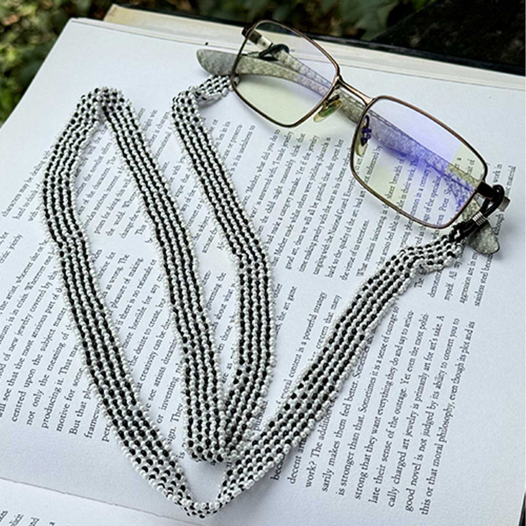Handmade Beaded Chandani Point Patti Spectacle / Eye Glass Chain