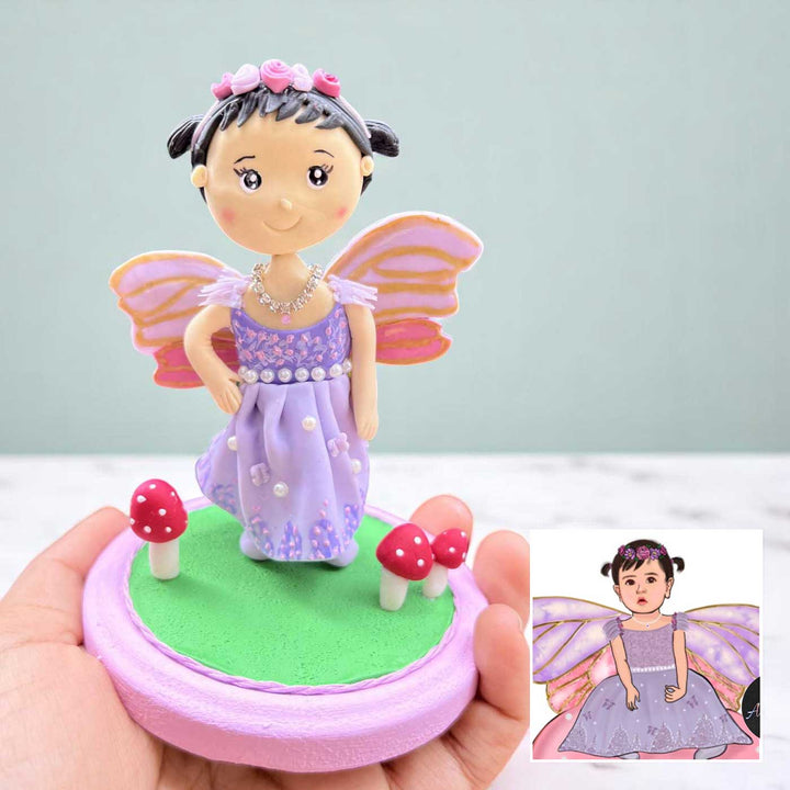 Photo Personalized Miniature Clay Dolls