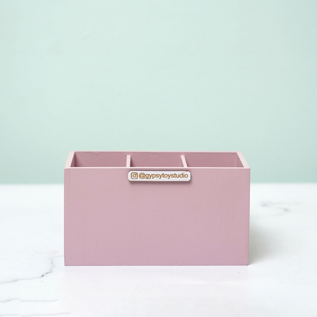 Personalized Wooden Butterfly Stationery Organizer For Kids