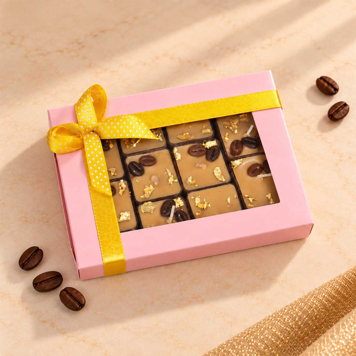 10 pc | Handmade Coffee Bean Scented Soy Wax Tealight Candle