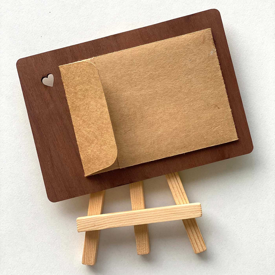 Engraved “You’re Stronger” Wooden Greeting Card