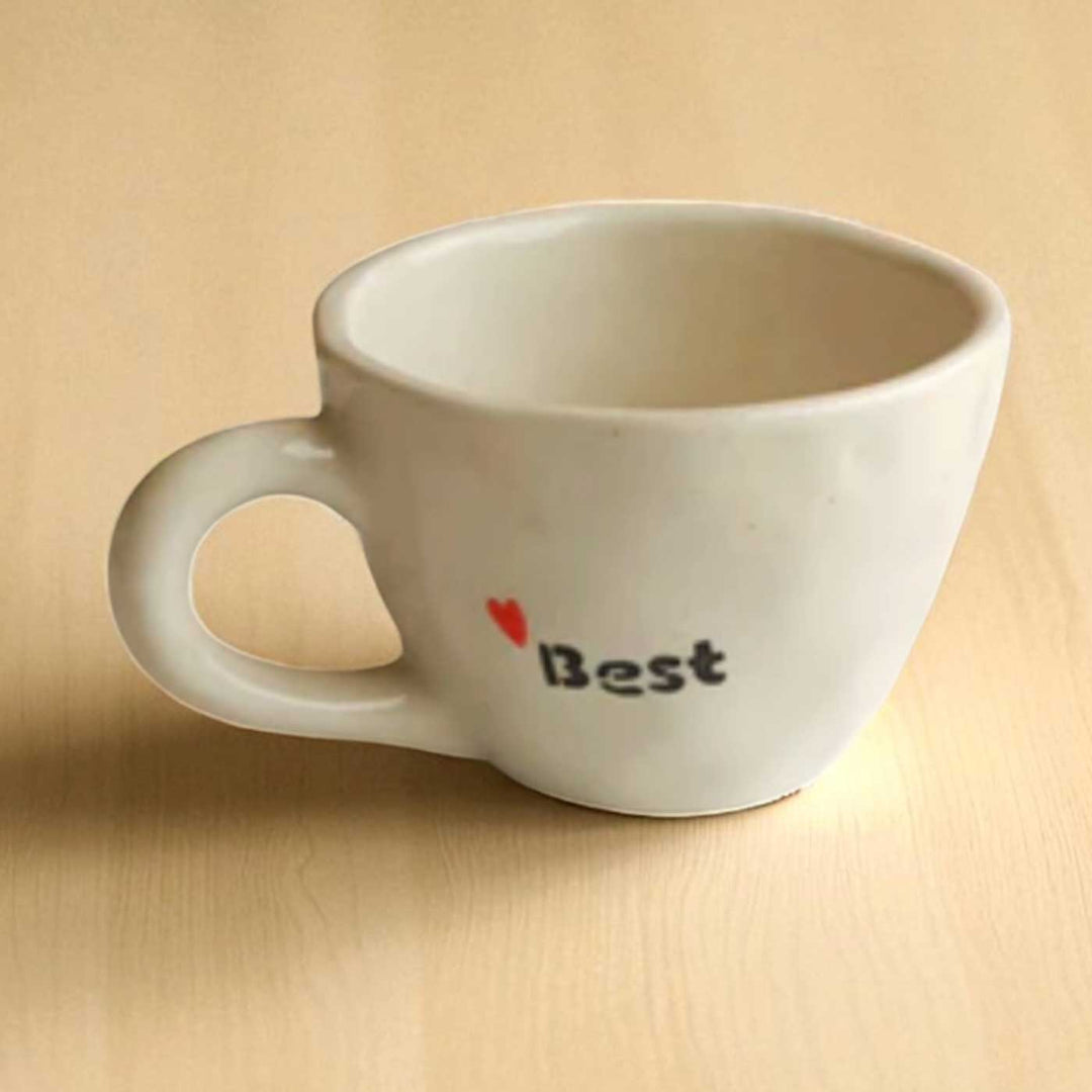 Handmade Best Crazy Sister Ceramic Mug