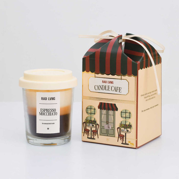 Hand Poured Espresso Mocchiato Petite Scented Soy Wax Candle