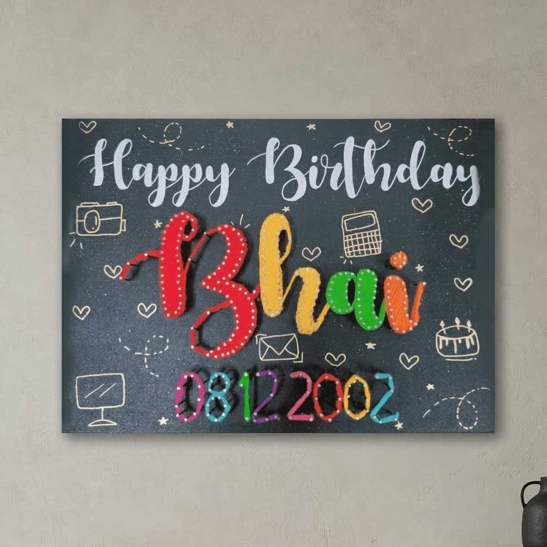 Personalized String Art Timeless Treasure Wooden Name Plate