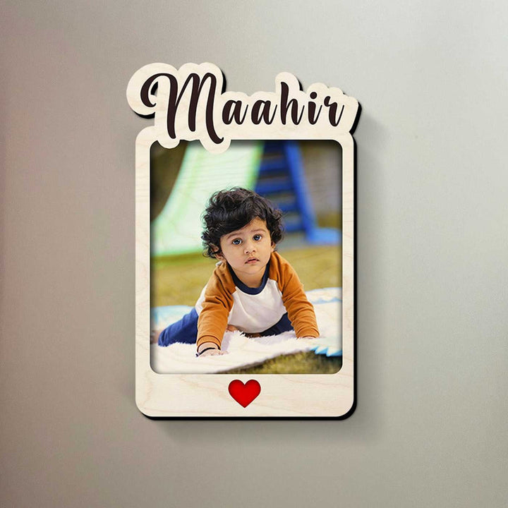 Photo Personalized Printed Cute Wooden Fridge Magnet