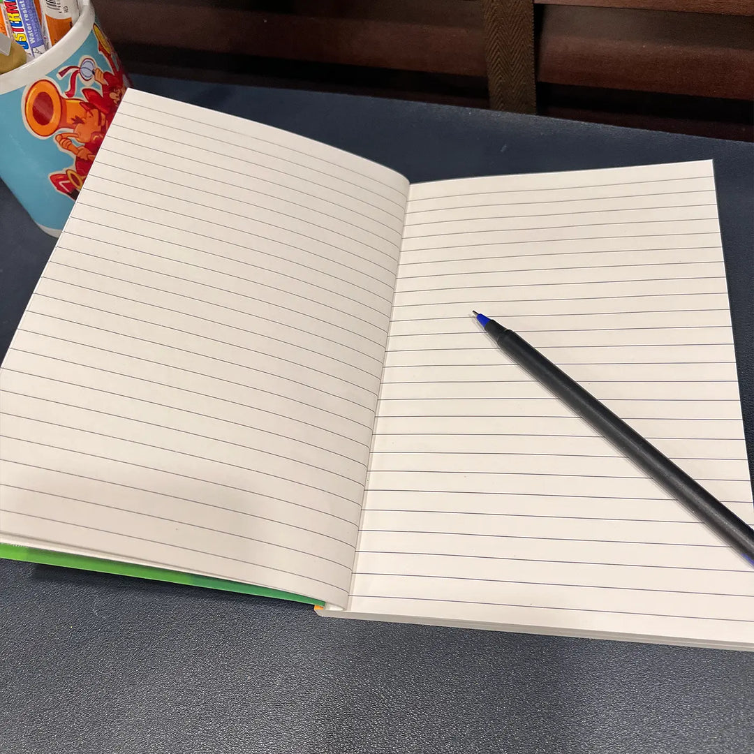 Printed Aries Theme Ruled Notebook | A5 | 50 Pages
