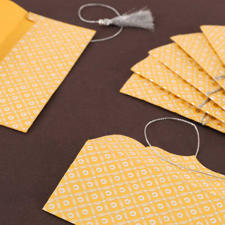 Personalized Handmade Sequence Paper Envelopes | Set Of 30