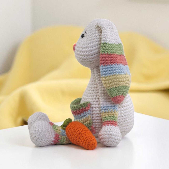 Handmade Crochet Rabbit Toy for Kids