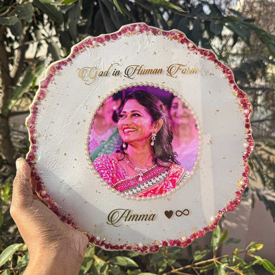 Photo Personalized Handmade Resin Decorative Plaque