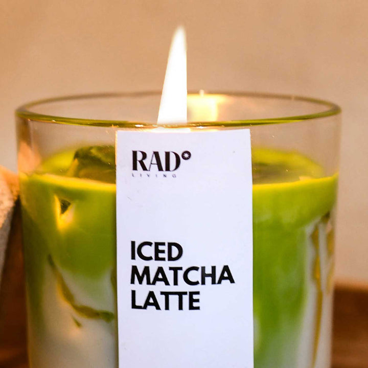 Hand Poured Iced Matcha Latte OG Scented Soy Wax Candle