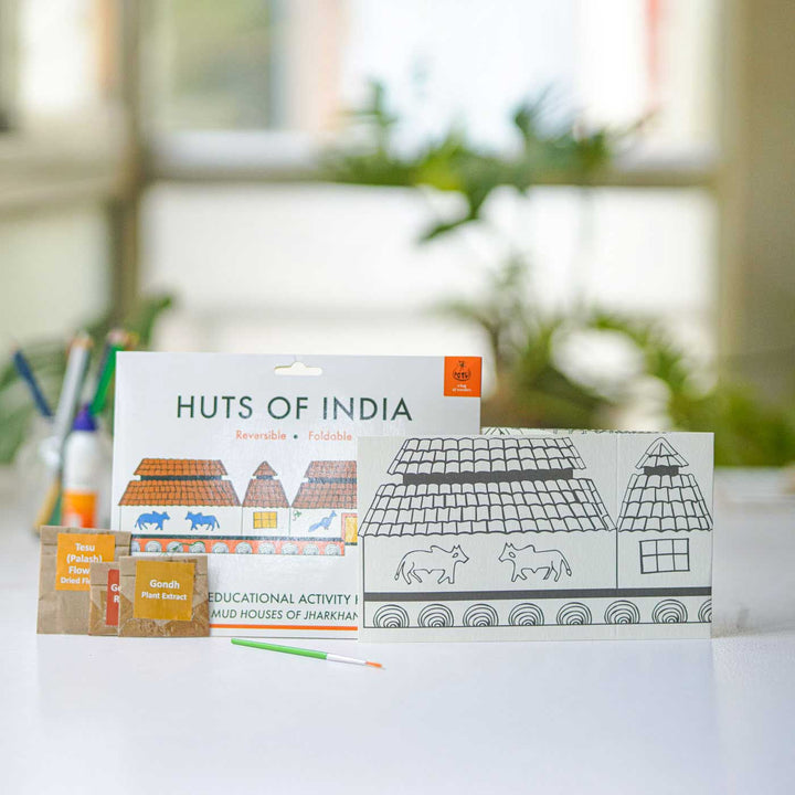 Mud Houses Of Jarkhand | Hut Making DIY Kit