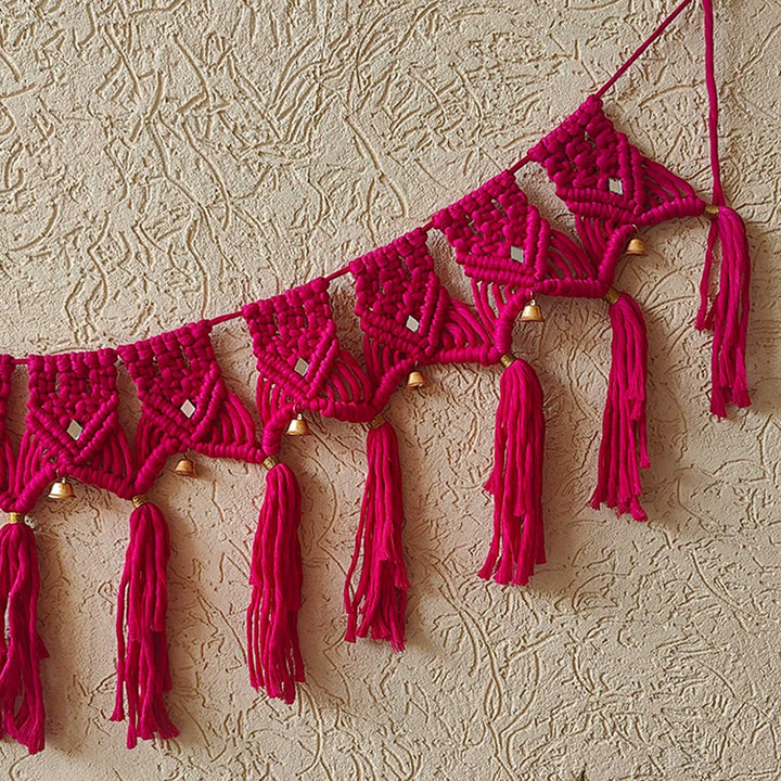 40 In | Handmade Macrame Samriddhi Design Cotton Toran