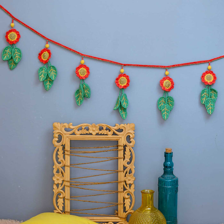 63 In | Handmade Crochet Bagiya Cotton Toran