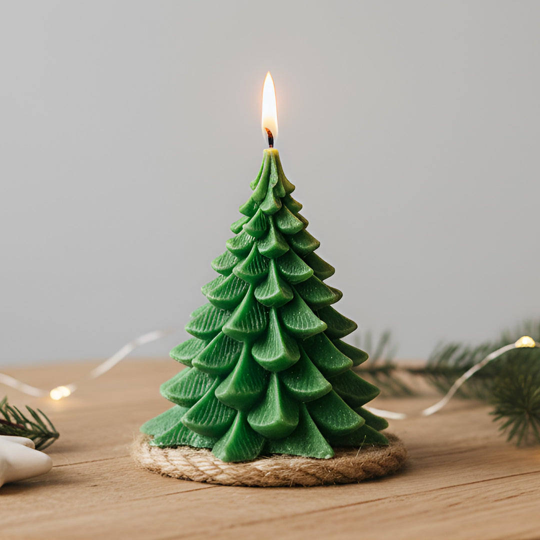 Handmade Christmas Tree Soy Wax Scented Candle