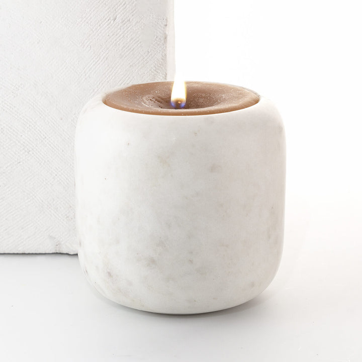 Indian Marble Lemongrass Scented Candle