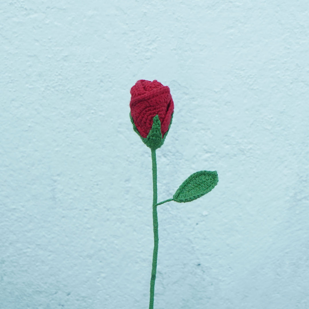 Handmade Crochet Rose Flower