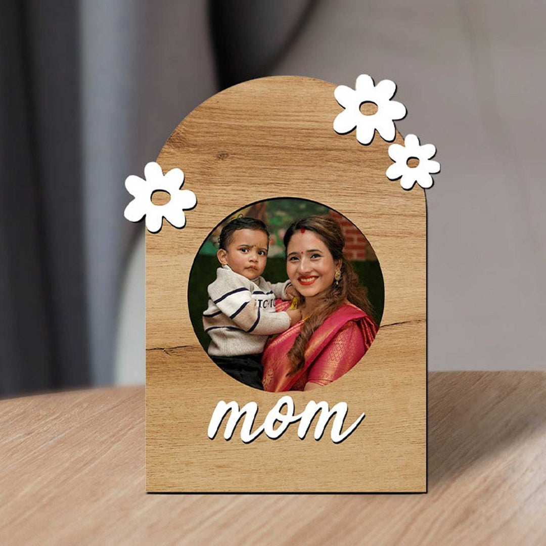 Photo Personalized Printed Arch Shaped Wooden Decorative Plaque