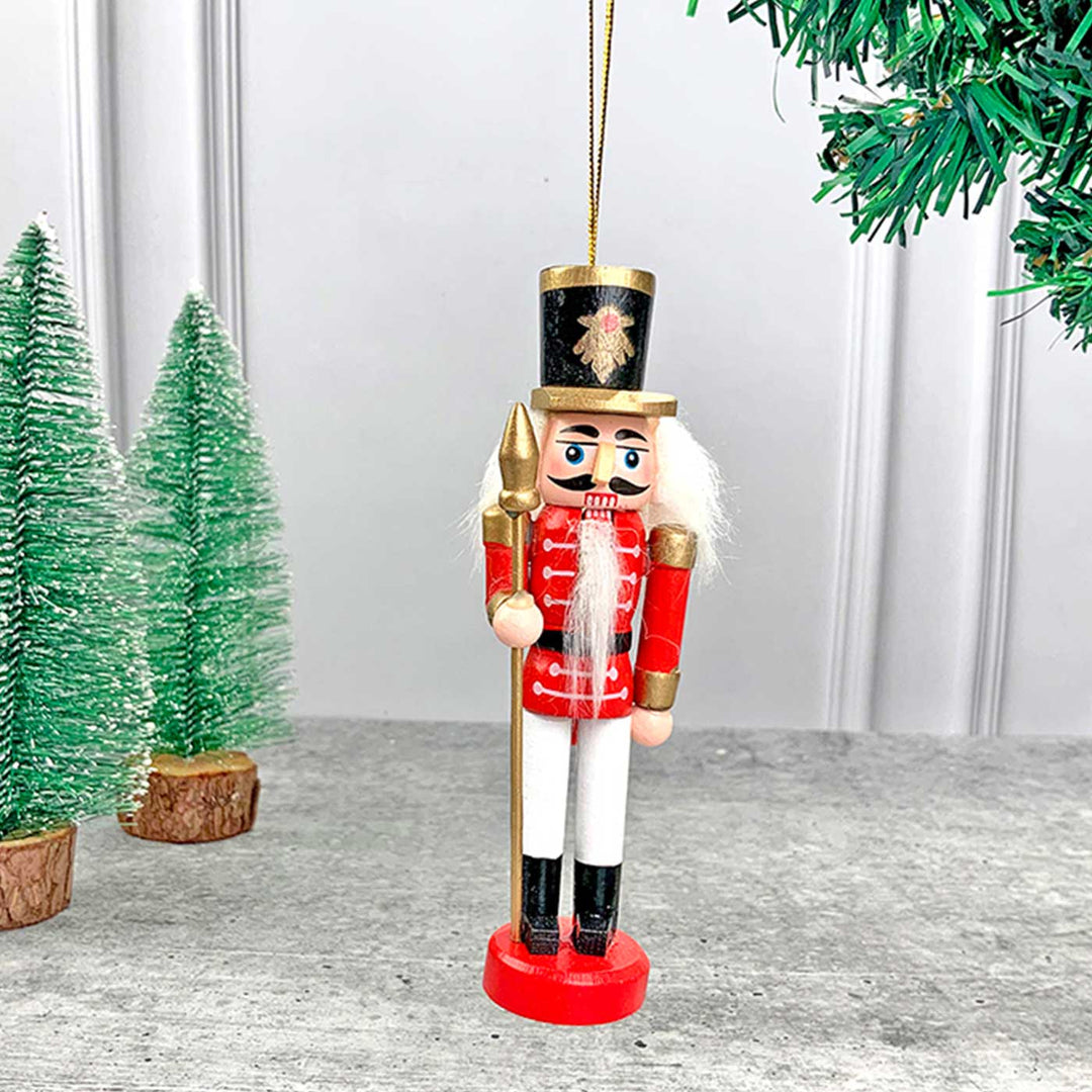 Royal Themed Nutcrackers Wooden Decor For Christmas Table Decoration | Set Of 5