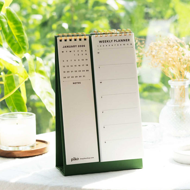 Cozy Room Calendar With Daily Planner