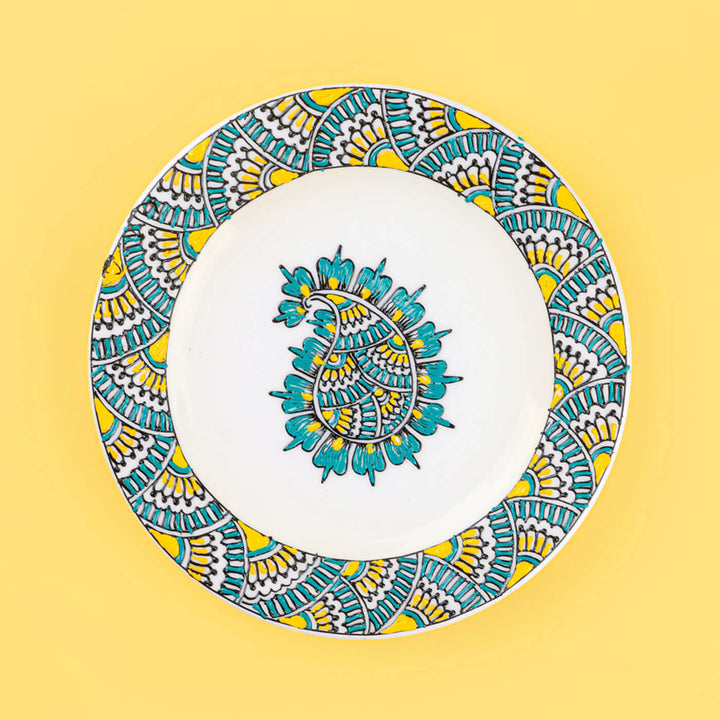 Handpainted Ceramic Wall Plate