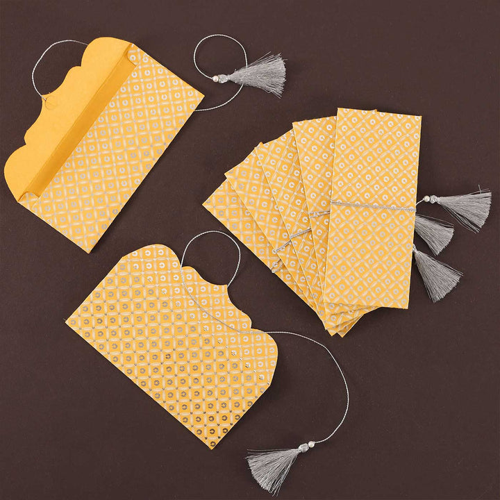 Personalized Handmade Sequence Paper Envelopes | Set Of 30