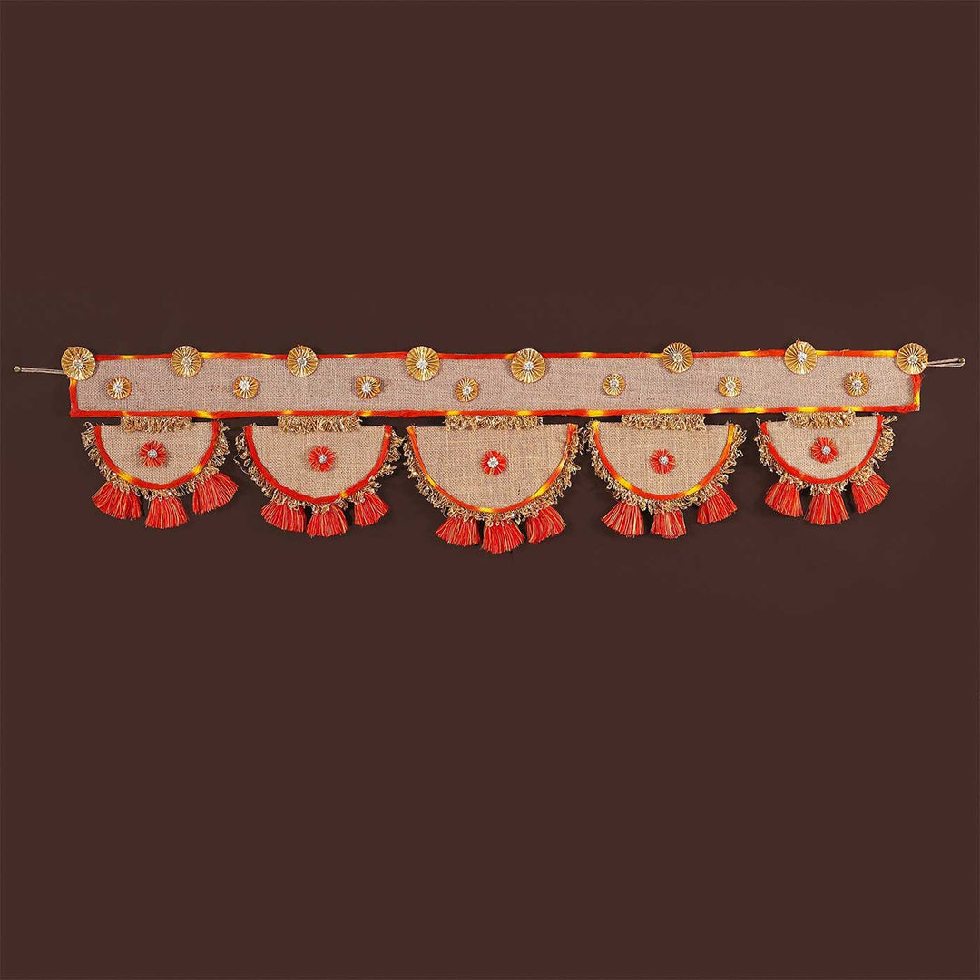 42 In | Handmade Moli Bandhanvar Jute Toran