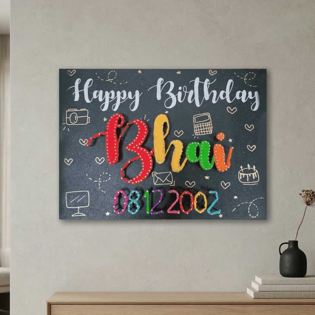 Personalized String Art Timeless Treasure Wooden Name Plate
