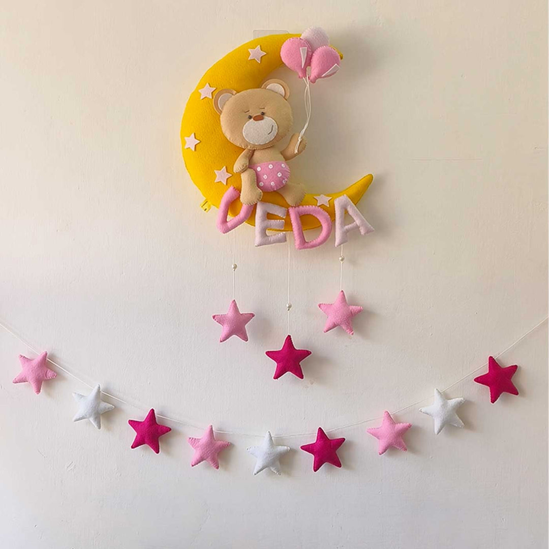 Handmade Stars Theme Felt Bunting For Kids