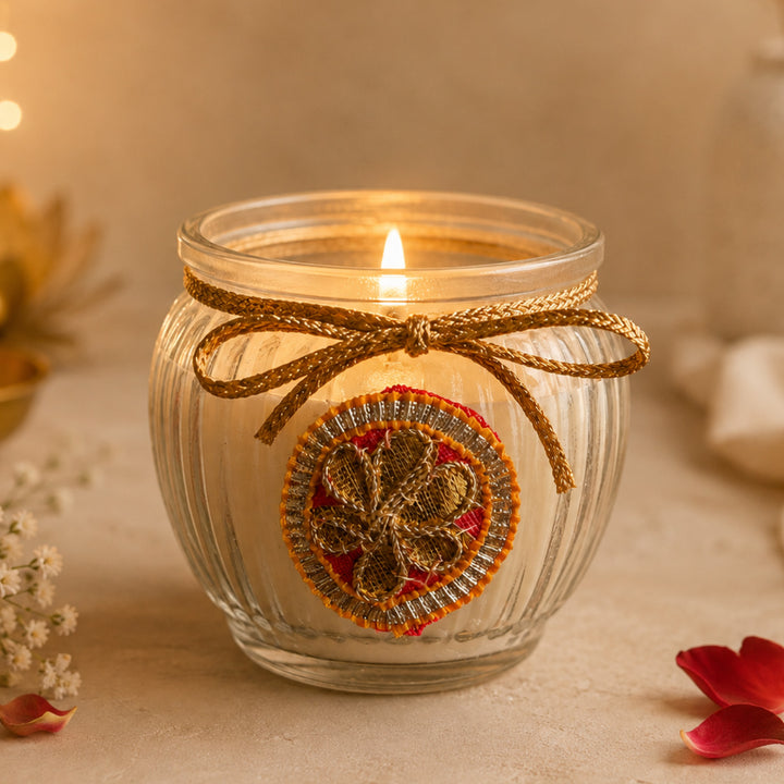 Sutli Bomb Box Diwali Gift Hamper With Matka Candle And Mata Laxmi Charan For Festive Gifting