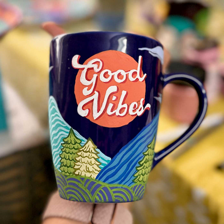 Photo Personalized Hand-Painted Pop Art Illustrated Caricature Mug | 300 ML