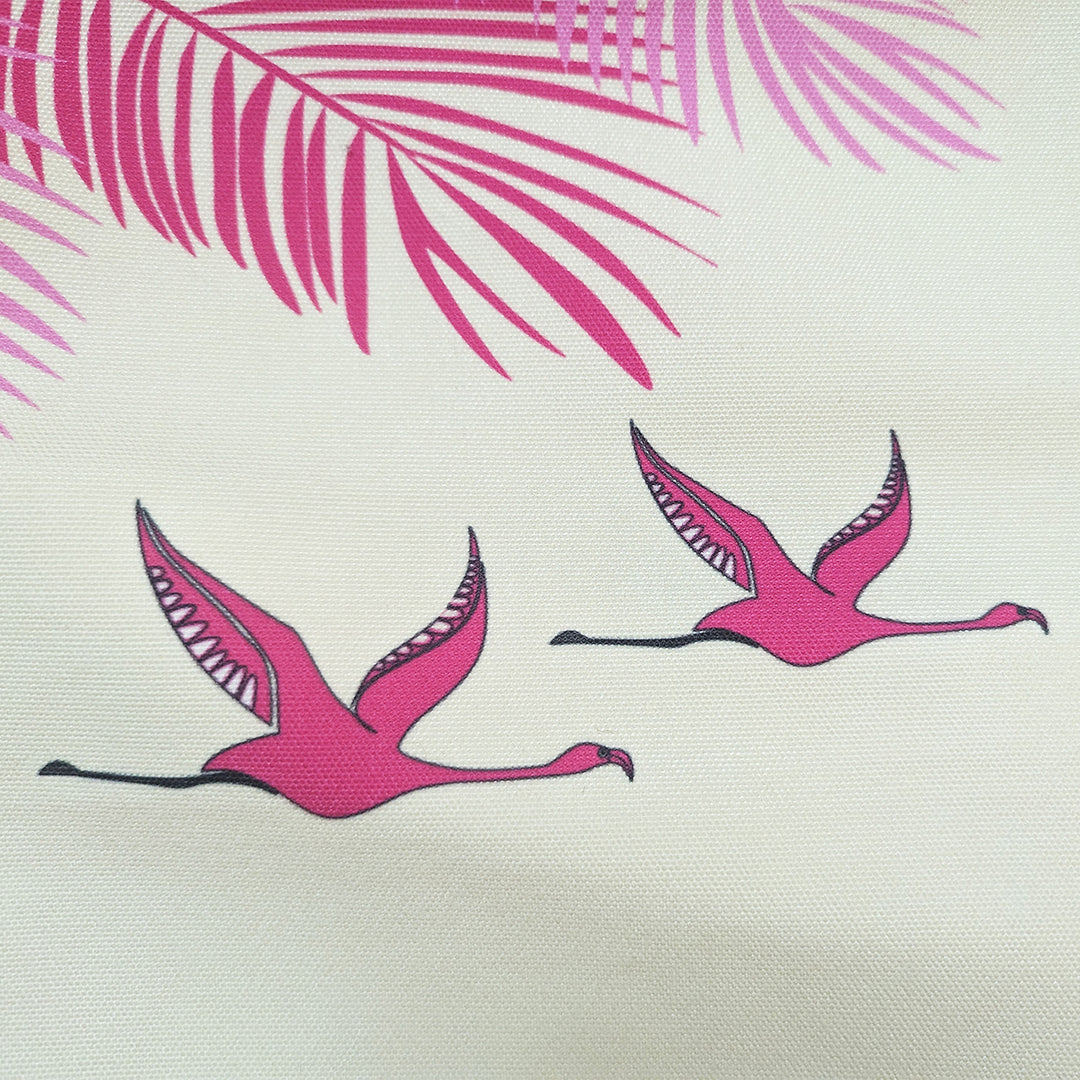 16 Inch | Printed Flamingo Habitat Cushion Cover