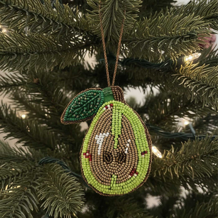 Pear Beaded Premium Zardozi Ornament
